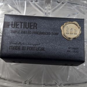 Vila Cardillium Vetiver Soap – Triple Milled, Made in Portugal (10.5 oz) NEW